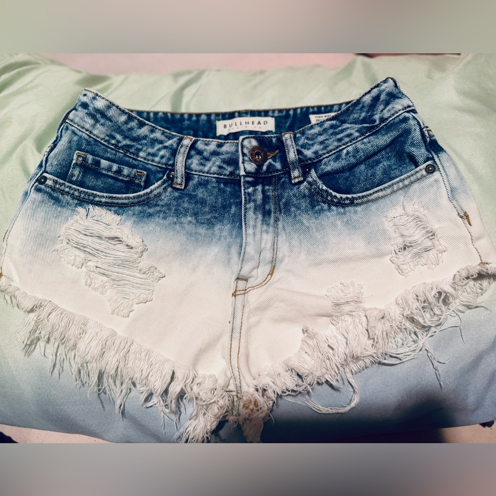 High rise, short, jean shorts